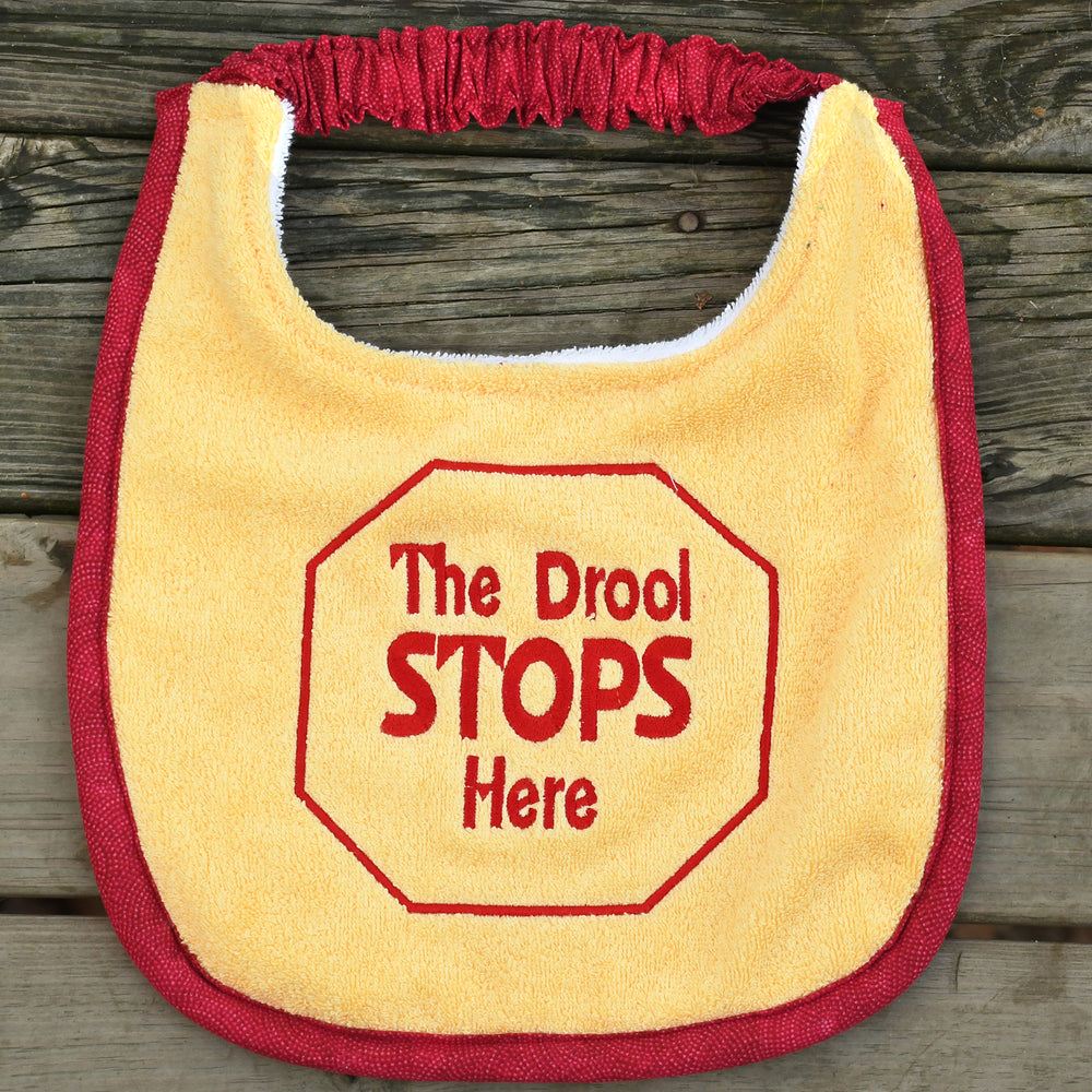 The Drool Stops Here, Drool Bib