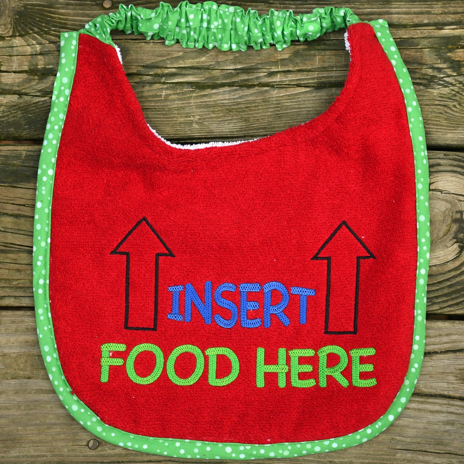 Insert Food Here, Drool Bib