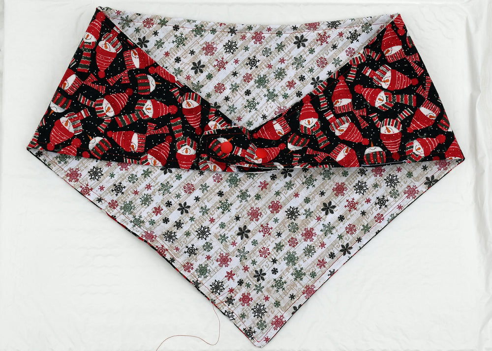 2 sided, adjustable quick snap bandana 2XL