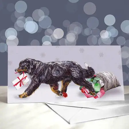 Bernese Blank Christmas Card - Sold individually