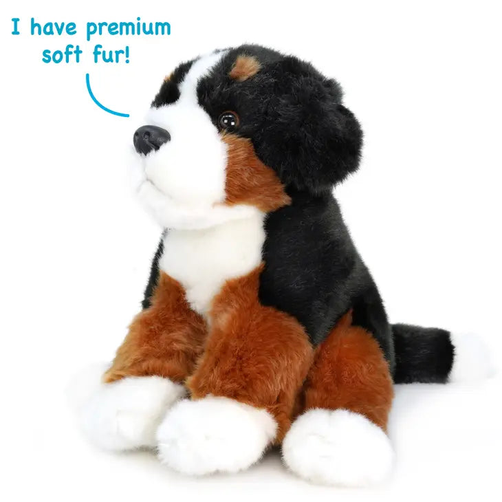 Bastien the Bernese Mountain Dog Plush Toy 12.5"