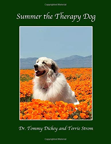 summer the therapy dog
