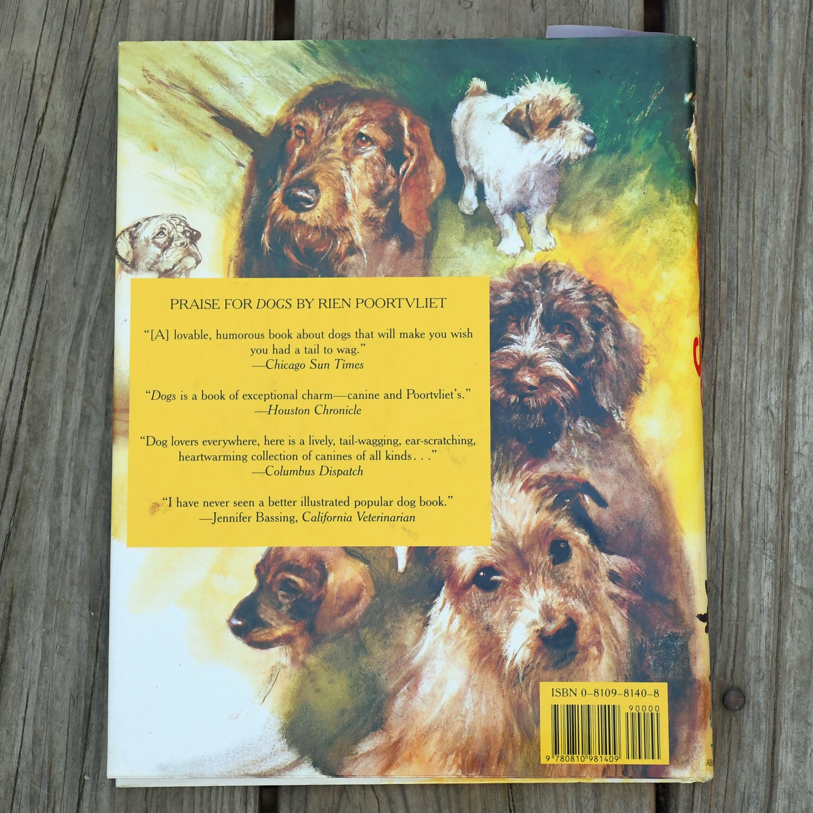 Dogs - Rien Poortvliet, 1996 edition, hardcover
