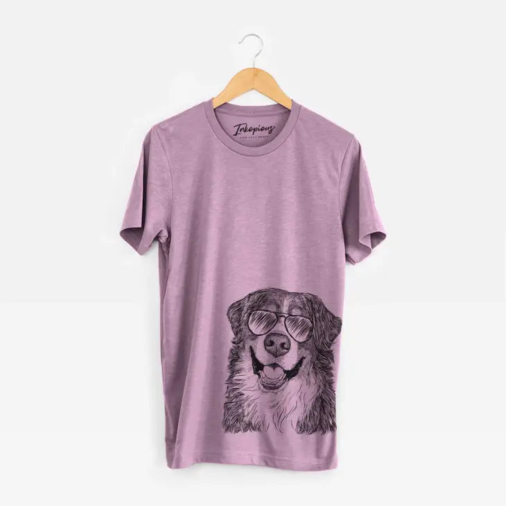 Berner Unisex Tee, with glasses, 5 colors