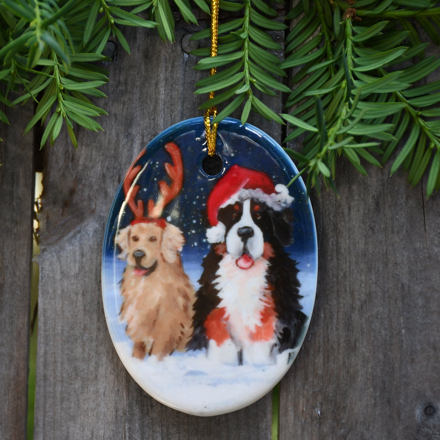 Berner Ornaments BIG Gentle Dogs