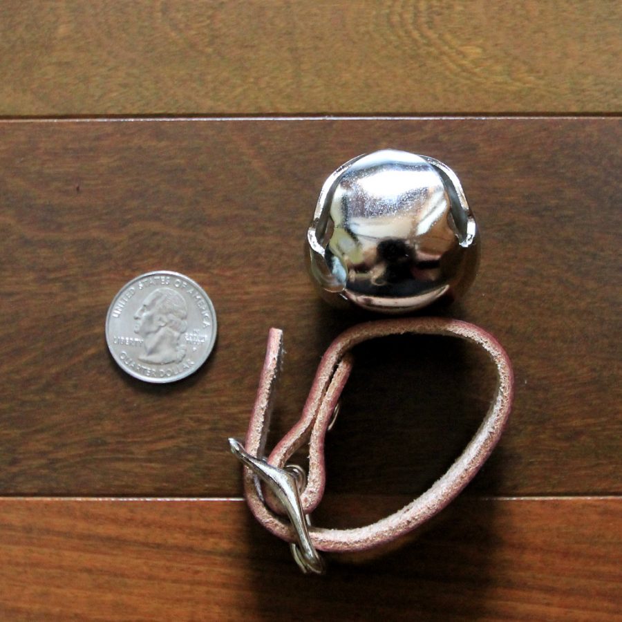 Bear Bell with leather strap