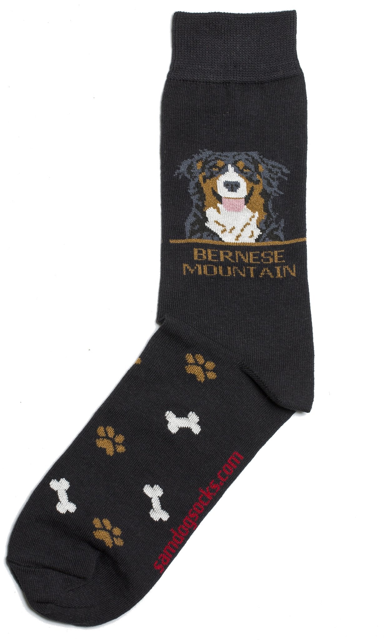 Bernese socks for men - black
