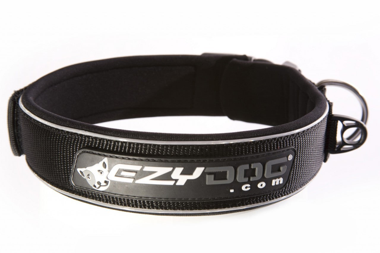 EzyDog Neoprene Classic Collar WIDE for Large Dogs*