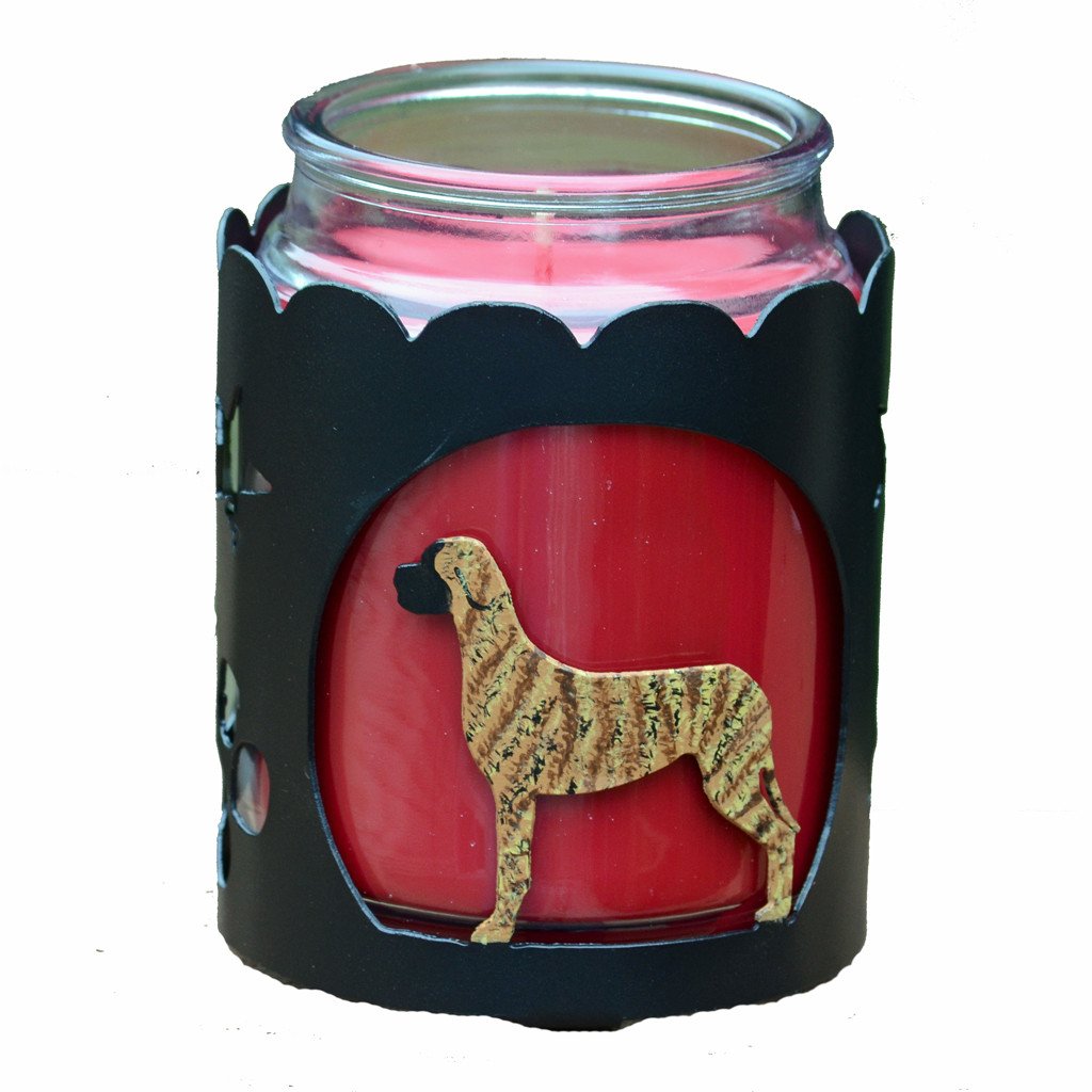 Great Dane Jar Candle Wrap - Brindle