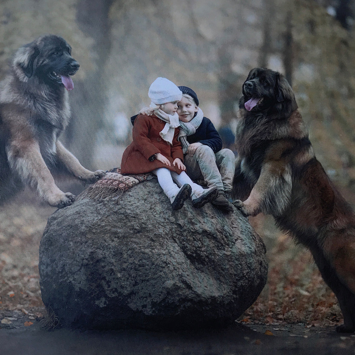 little kids and their big dogs - Volume 2 – BIG Gentle Dogs