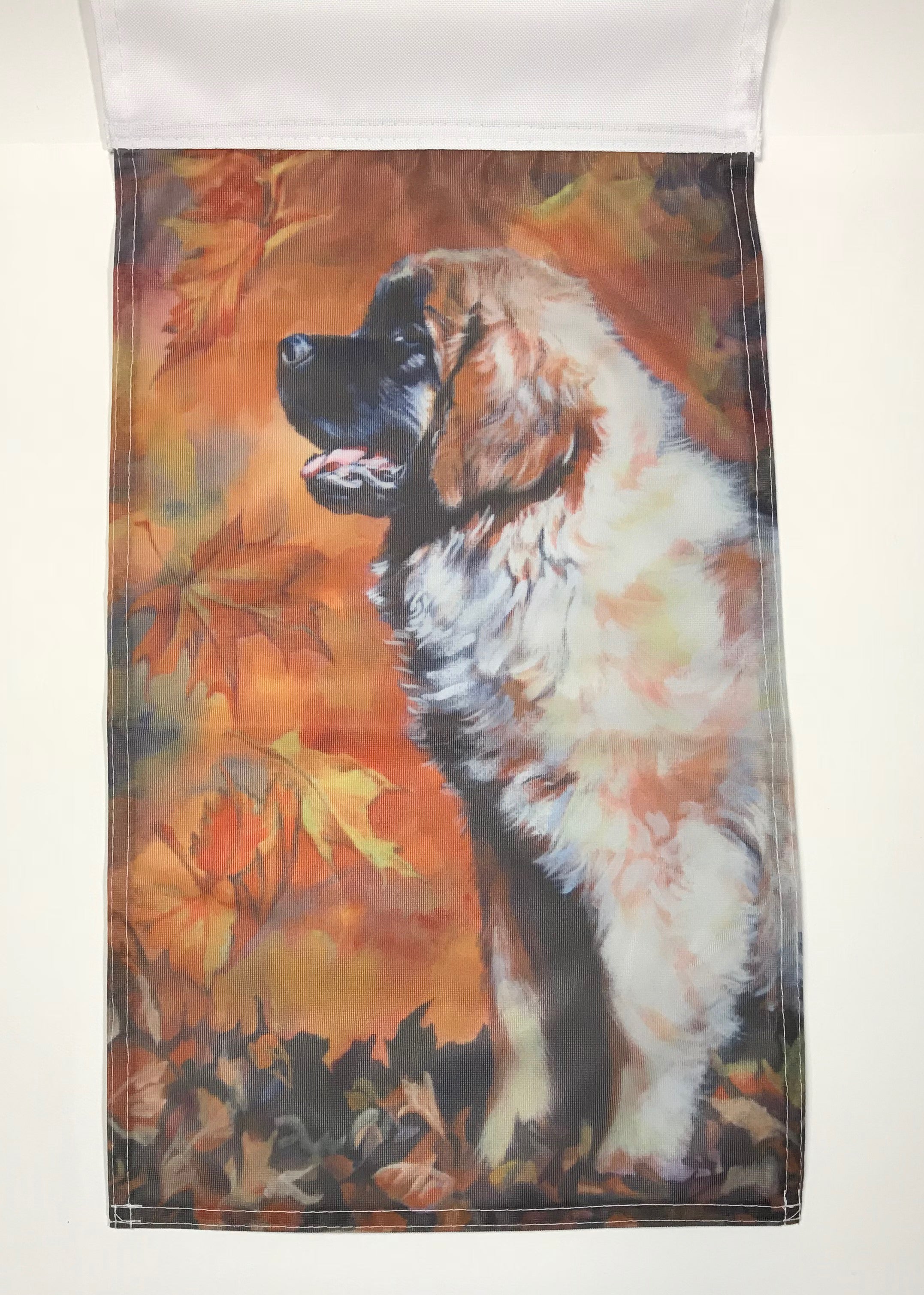 Autumn Leo Pup - Garden Sized Flag