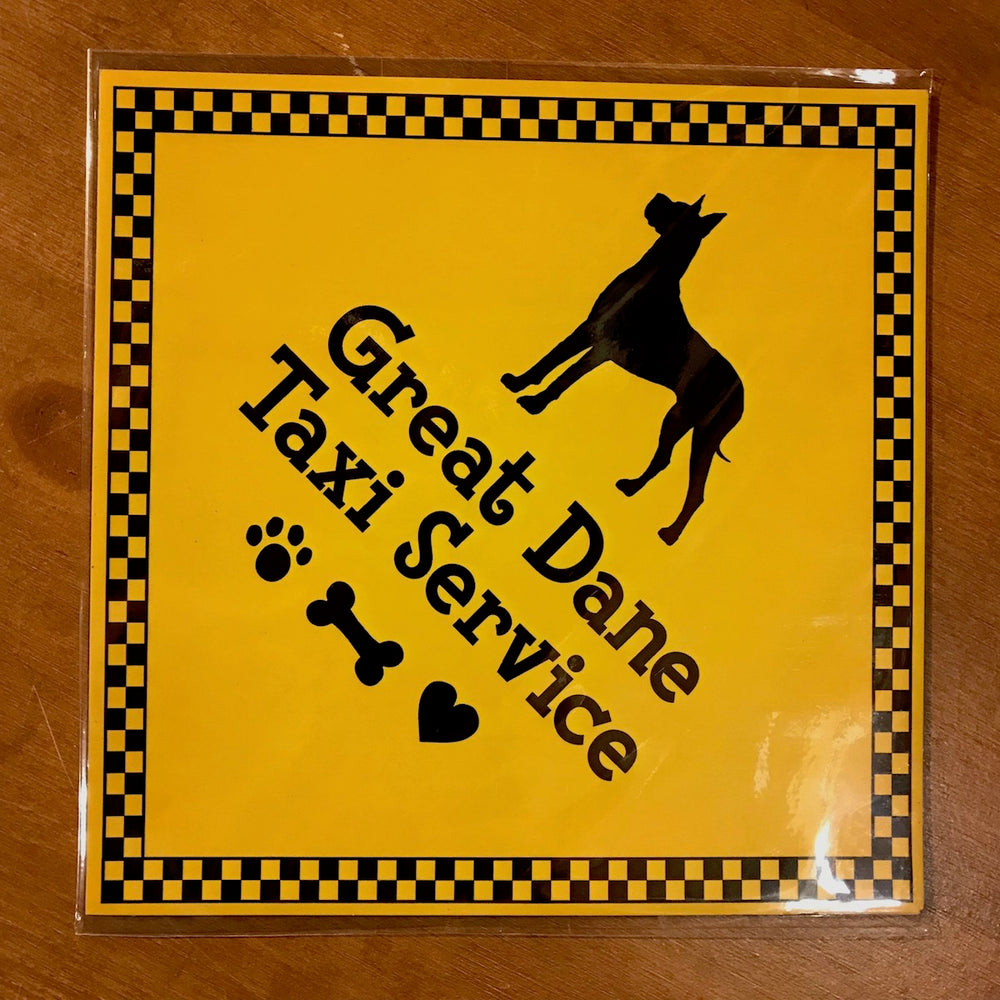 Great Dane Taxi Service - Magnet