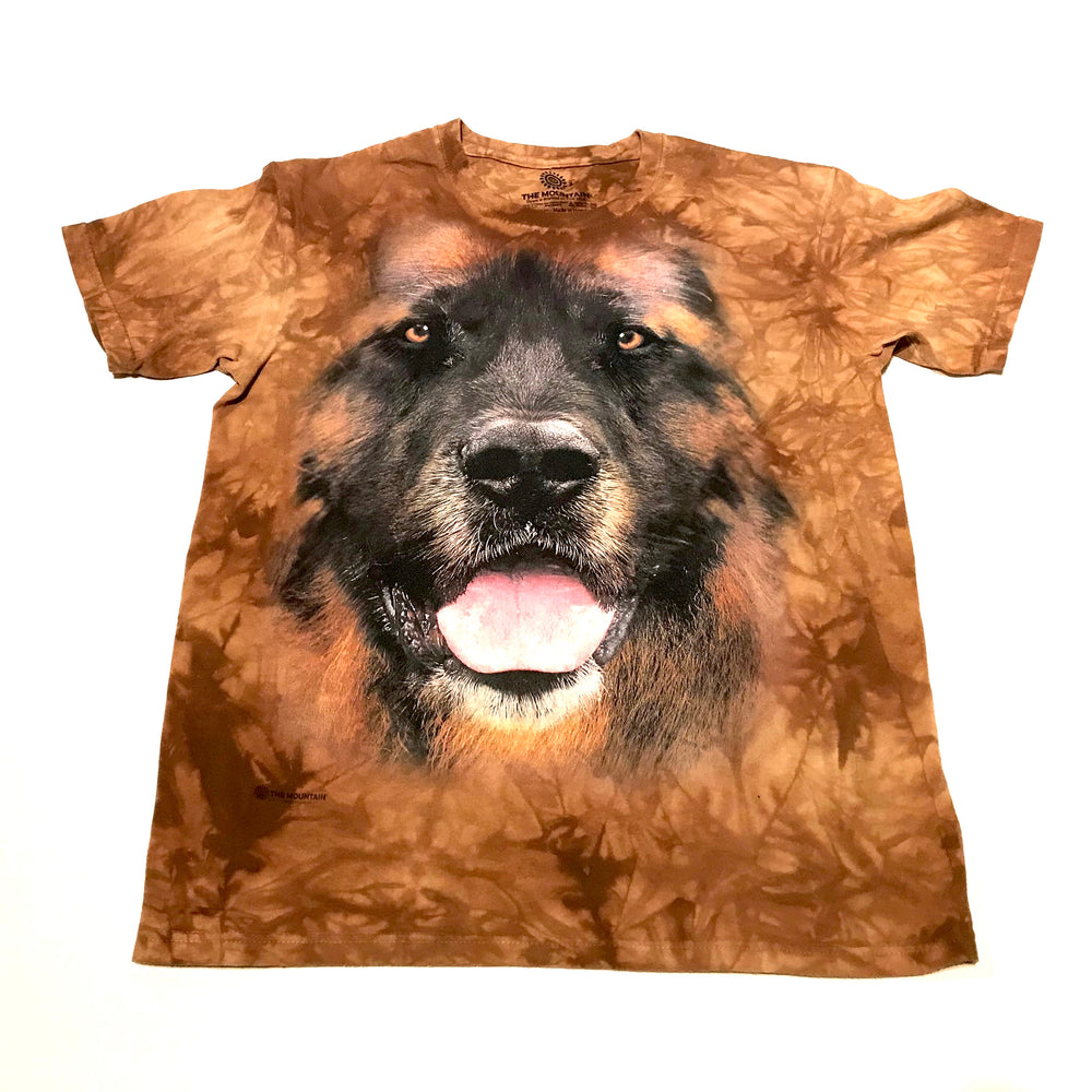Leonberger Big Face T-shirt - Acorn