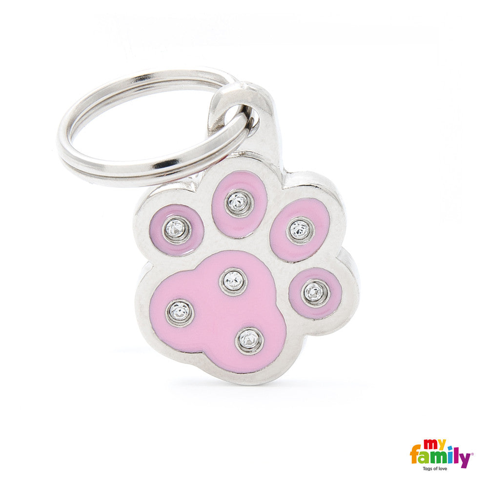 Pink Paw Chic Tag