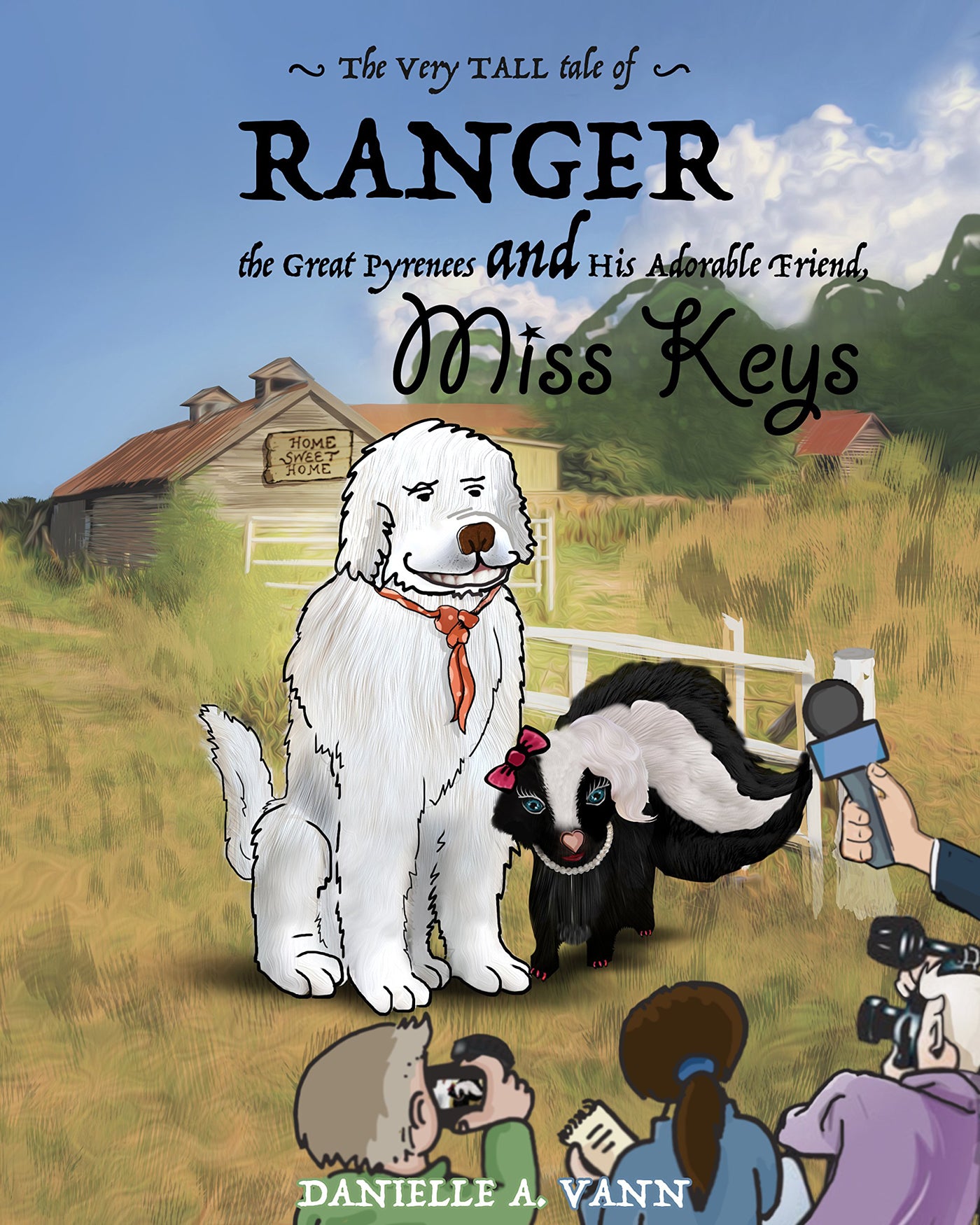 Great Pyrenees children's book - Ranger and Keys