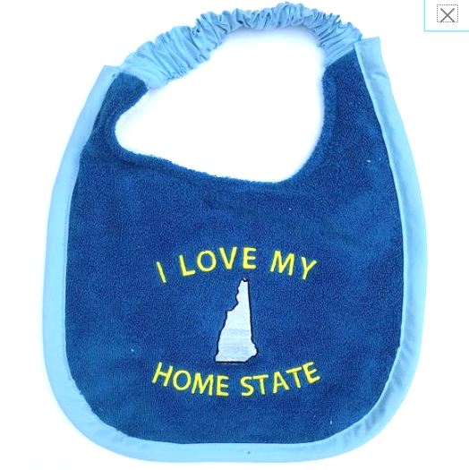 i love my home state, Drool Bib