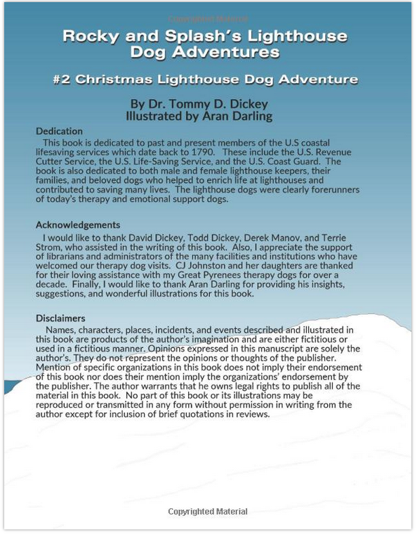 Rocky and Splash's Christmas Lighthouse Dog Adventure