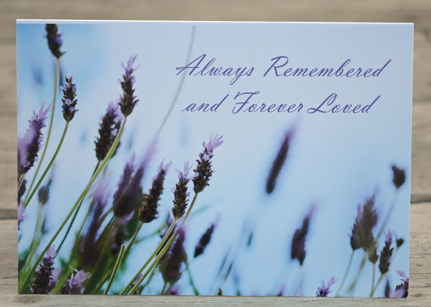 Always Remembered and Forever Loved, Sympathy Card