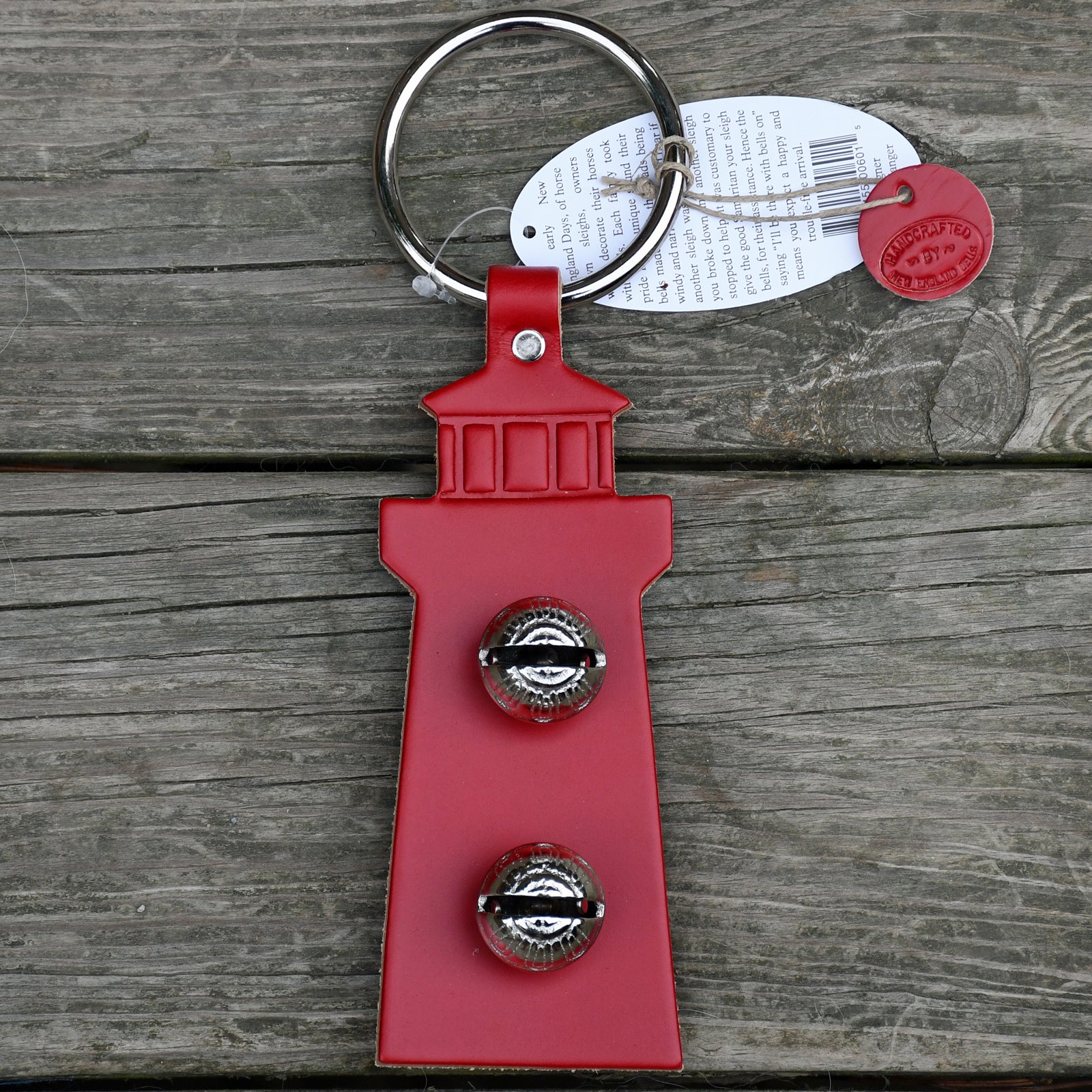 Lighthouse Leather Bell Door Hanger