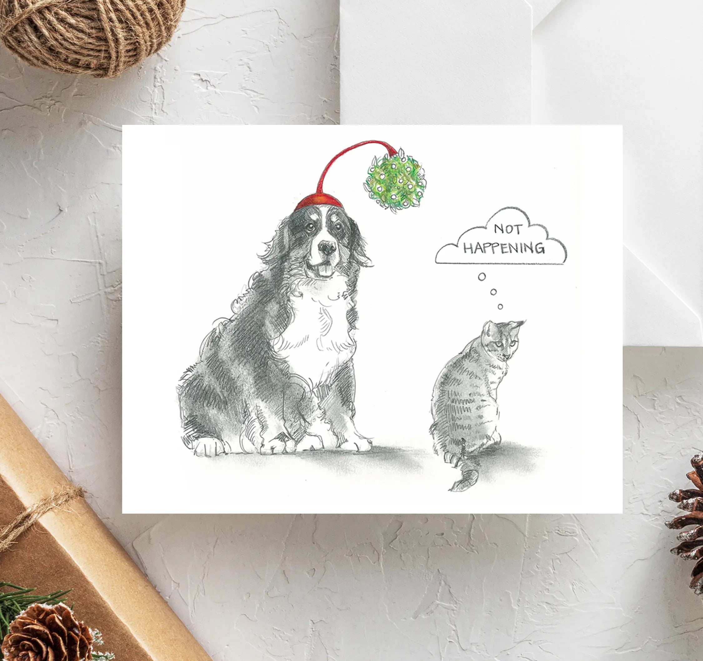 Bernese Holiday Cards - Box of 10