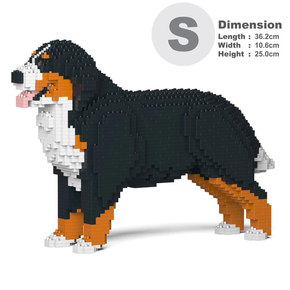 3D Bernese Mountain Dog puzzle