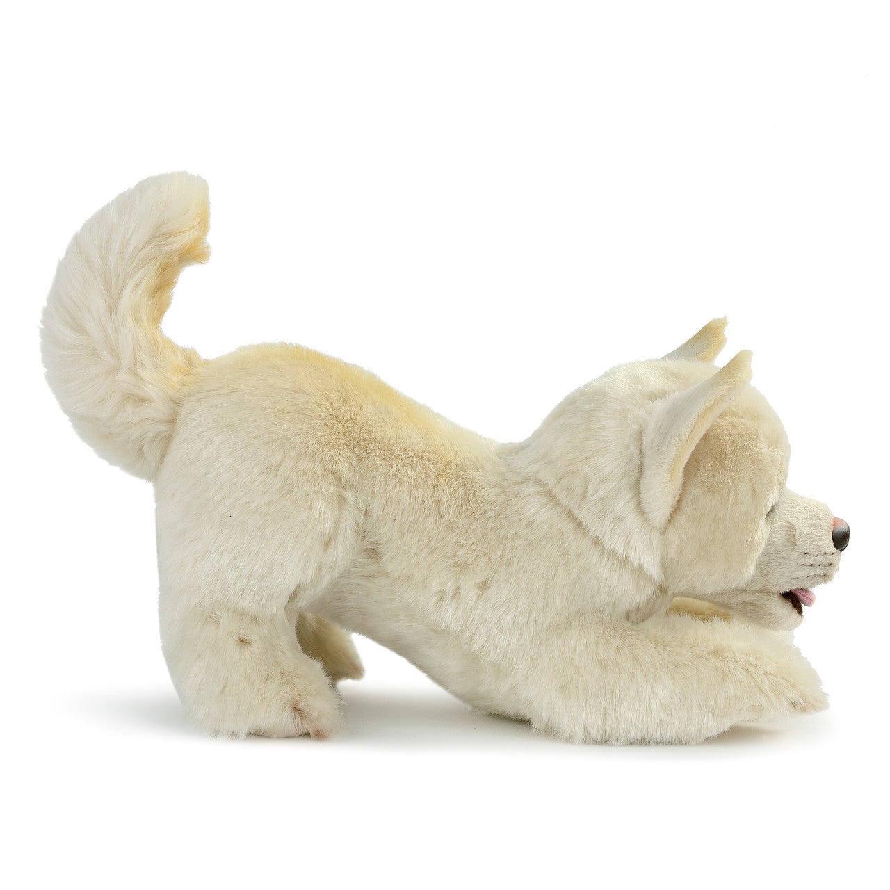 White Mix Rescue Breed Plush Toy - small/med