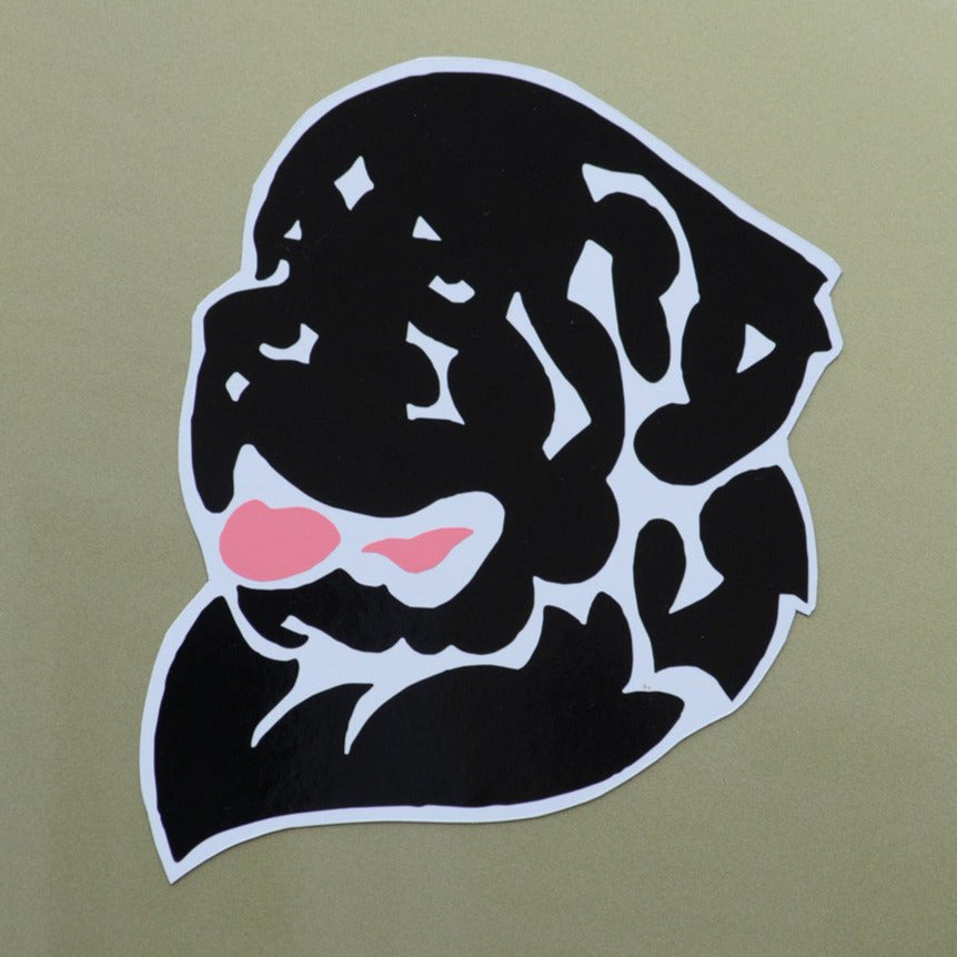 Full Color Newf Head Decal