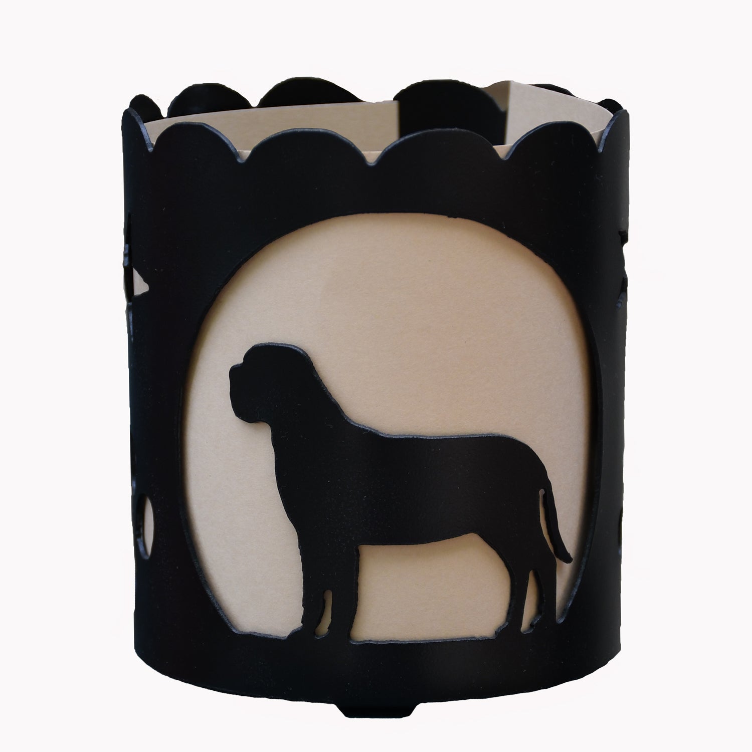 Mastiff Jar Candle Wrap - unpainted