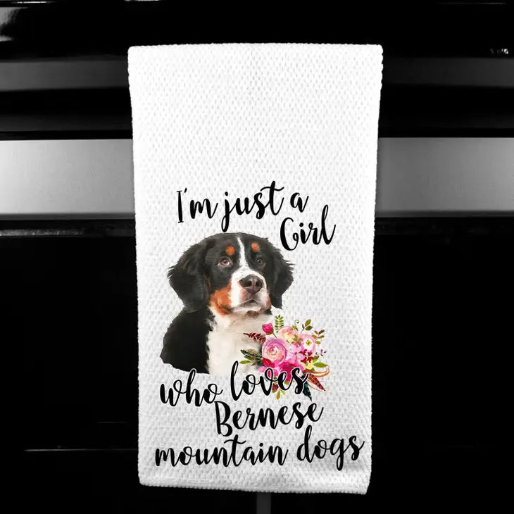 Bernese Mountain Dog Microfiber Towel