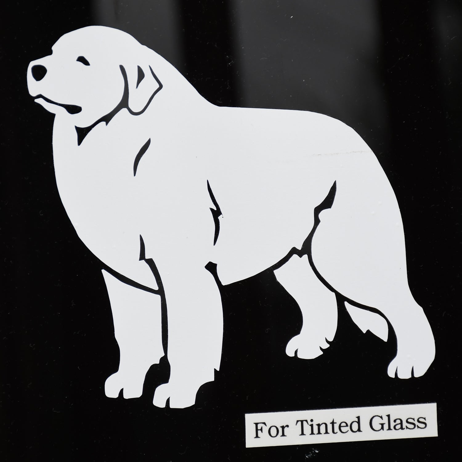 Pyrenees Decal for Tinted Window