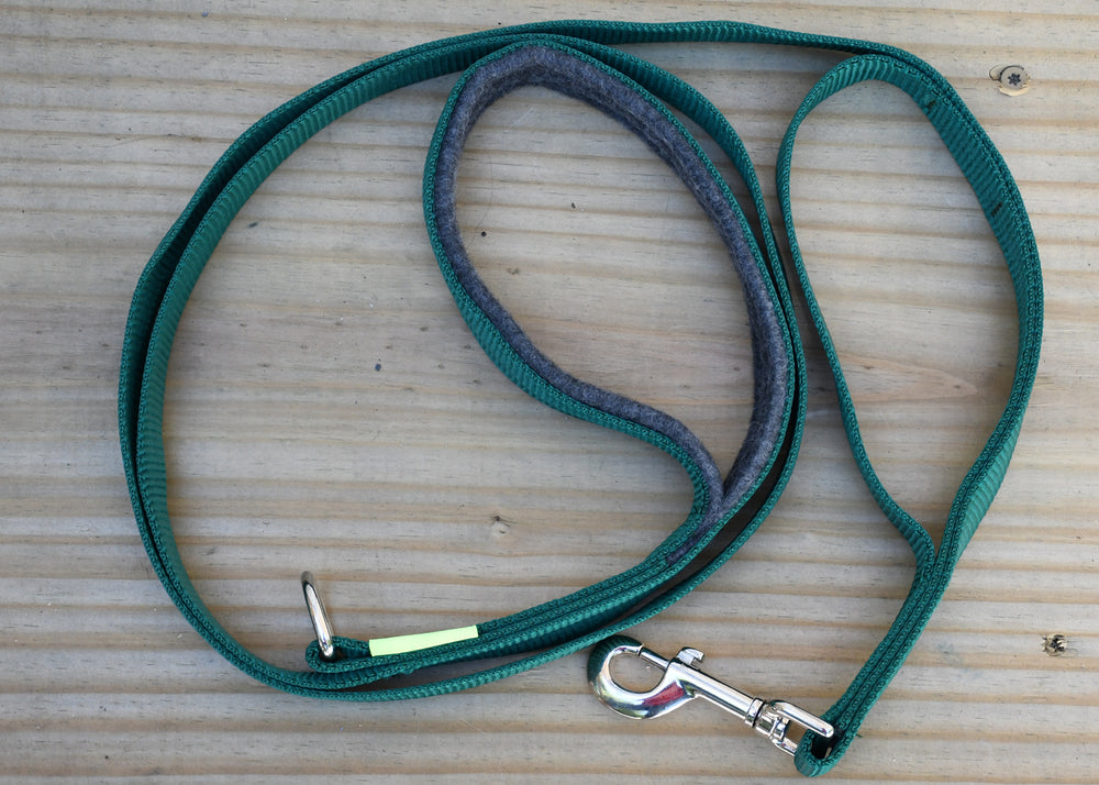 2 in 1 snap leash with fleece lined handle