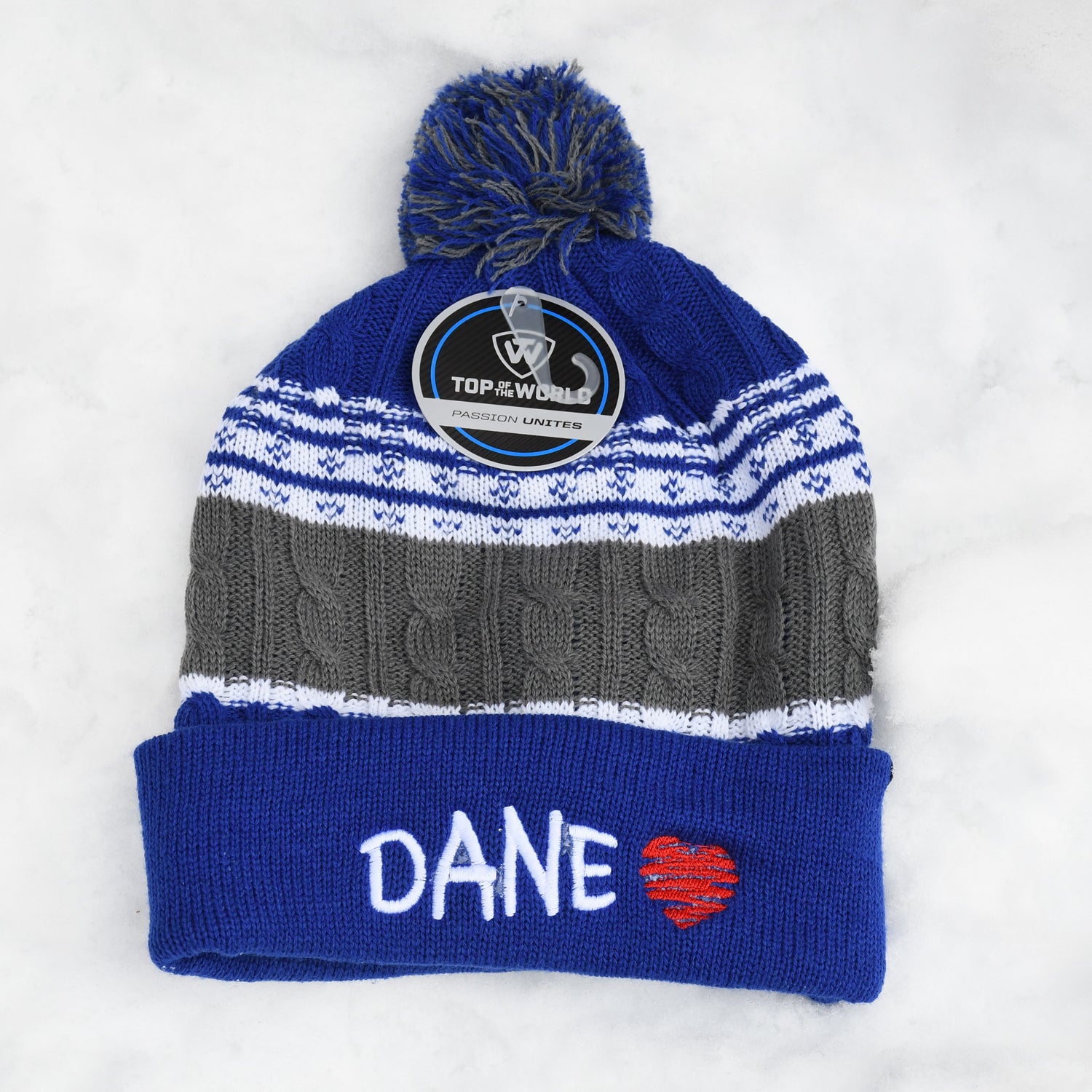 DANE knit hat, blue