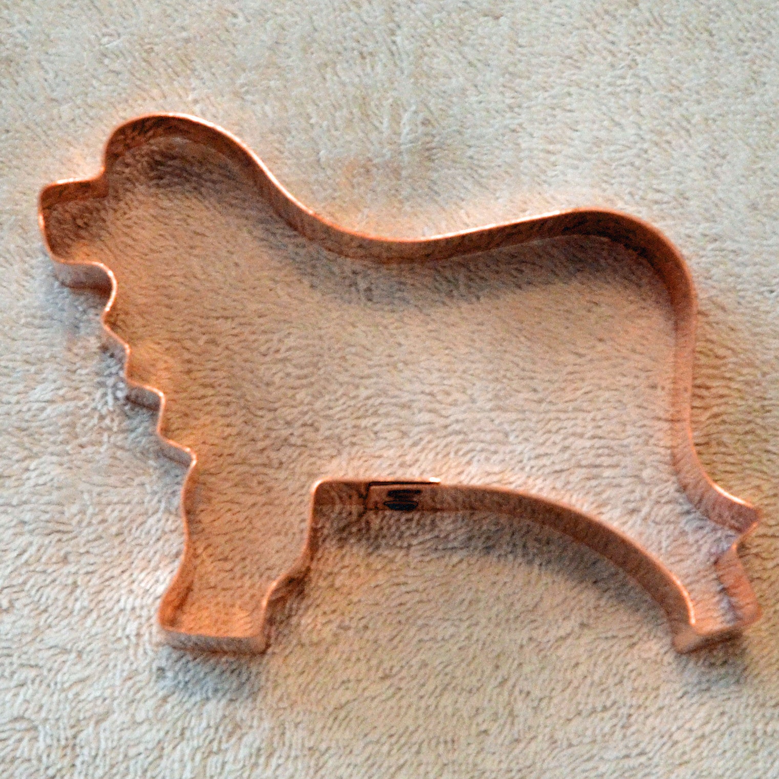 Copper Leonberger Cookie Cutter