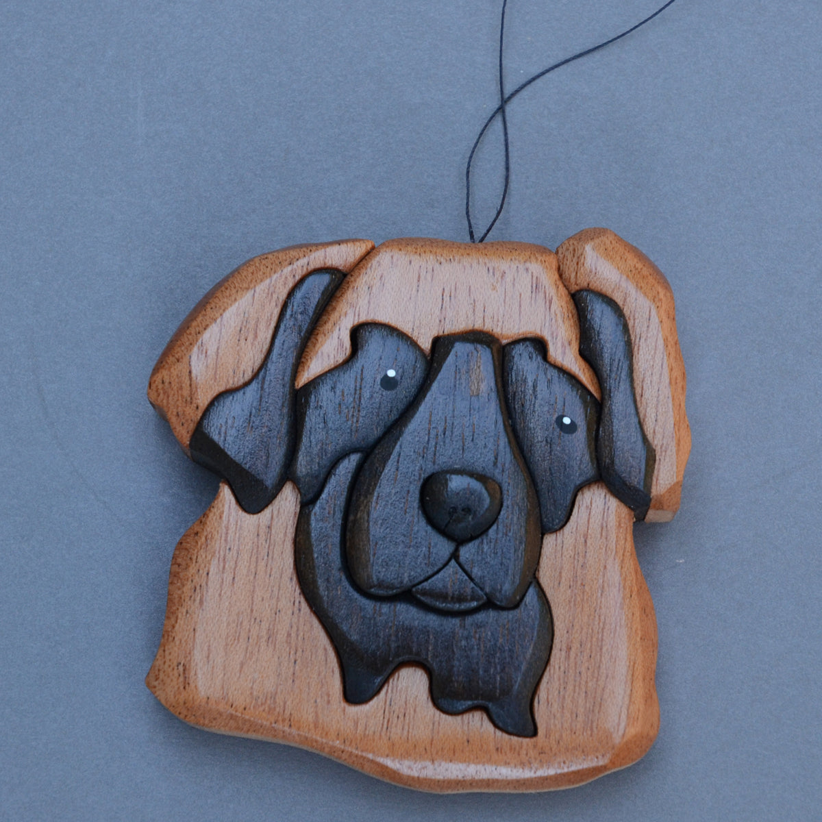 "Leonberger 3-D Wood Art Ornament"