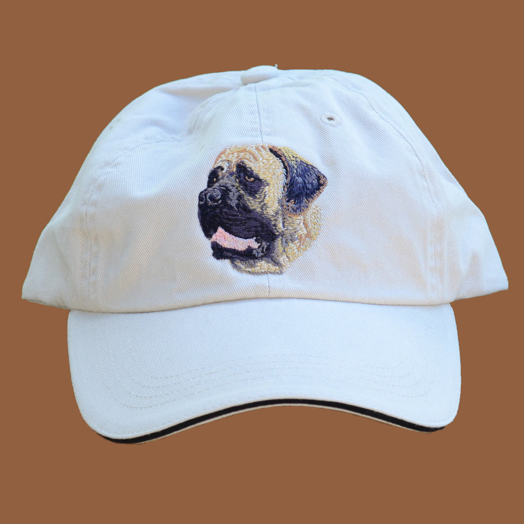 "Embroidered Mastiff Cap"