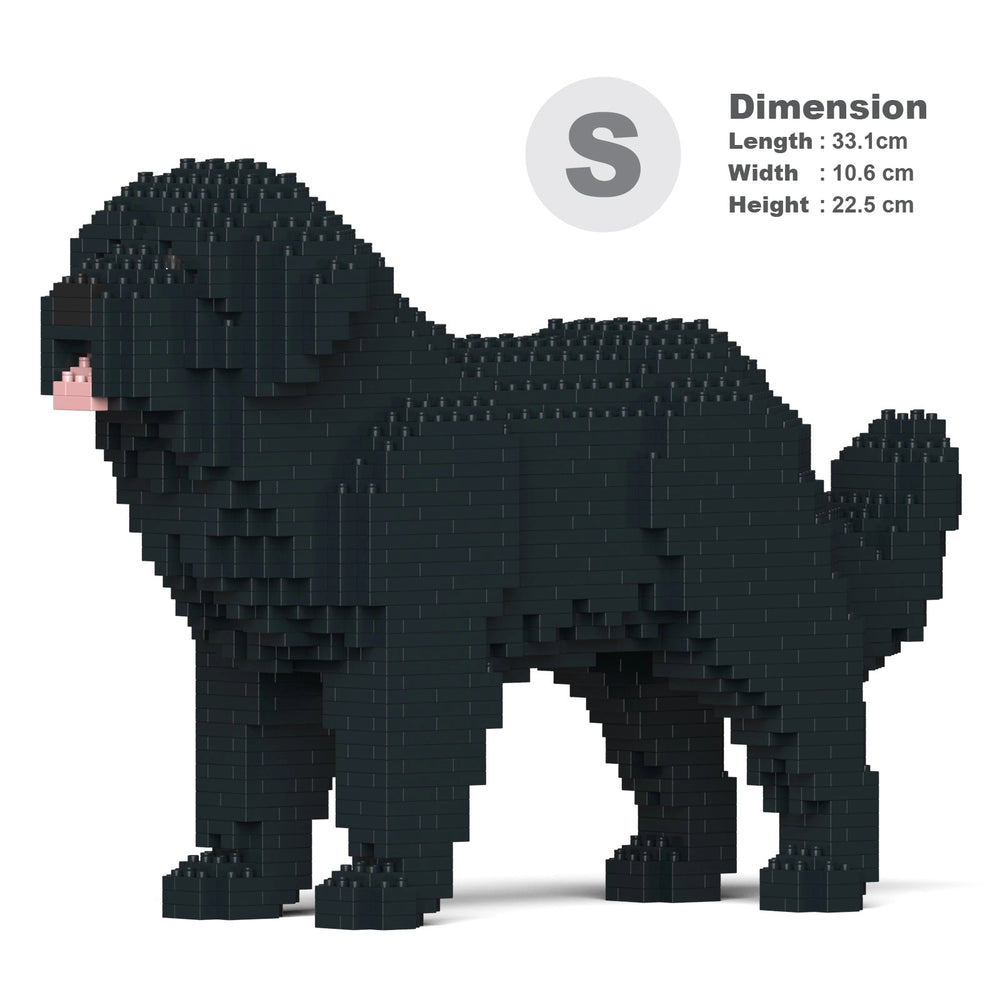 3D Newfoundland dog puzzle (black)