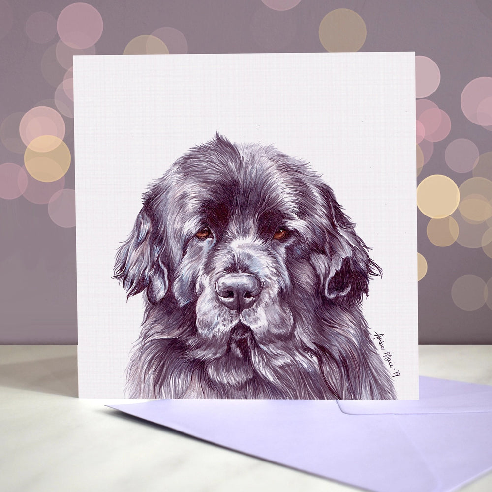 Newfie Blank Greeting Card - Sold individually