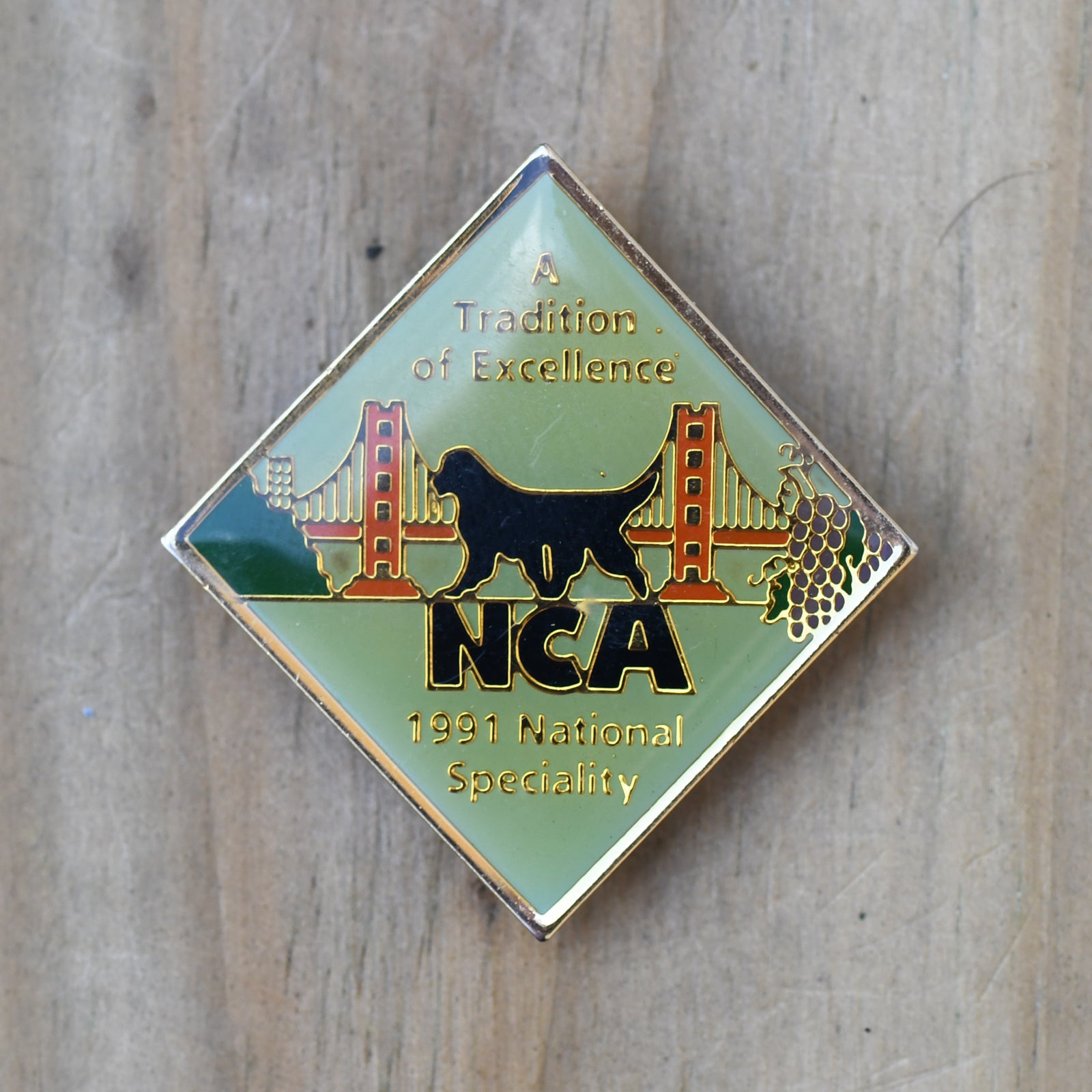 1991 NCA National Specialty pin