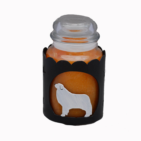 Great Pyrenees Jar Candle Wrap