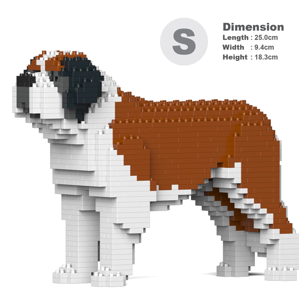 3D Saint Bernard Dog puzzle