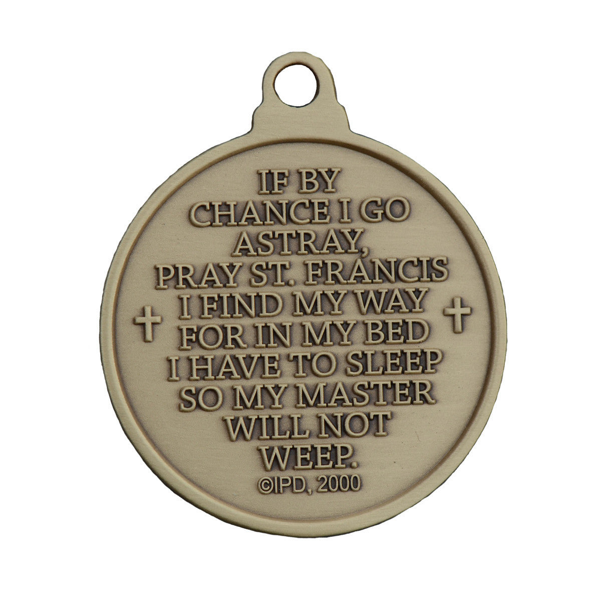 Saint francis dog tag cheap