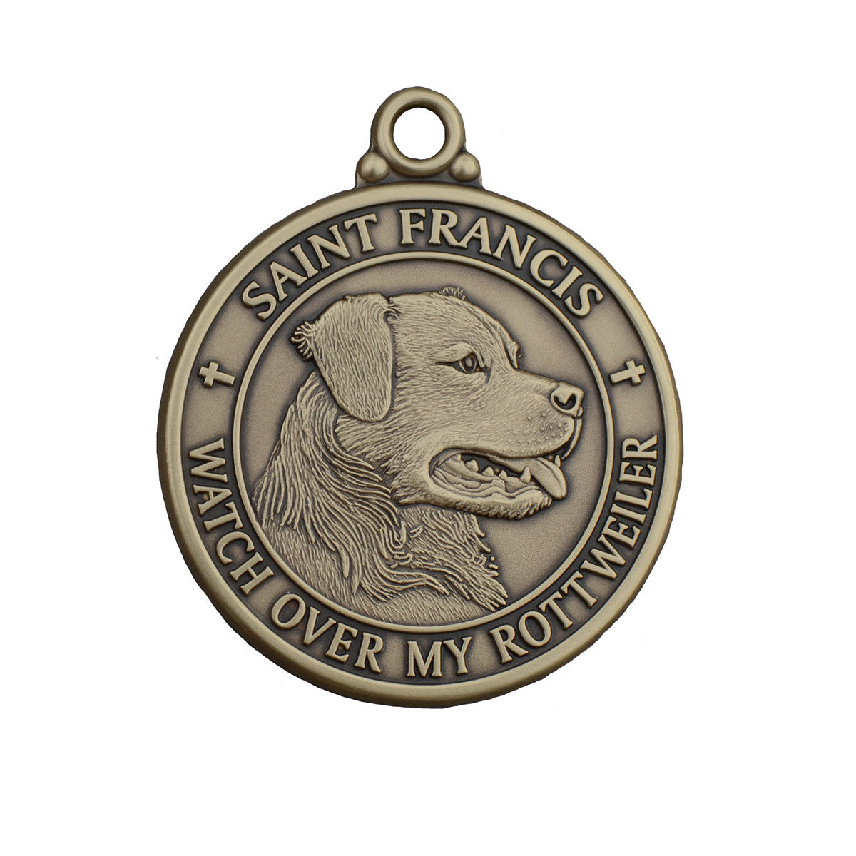 Dog St. Francis Tags BIG Gentle Dogs