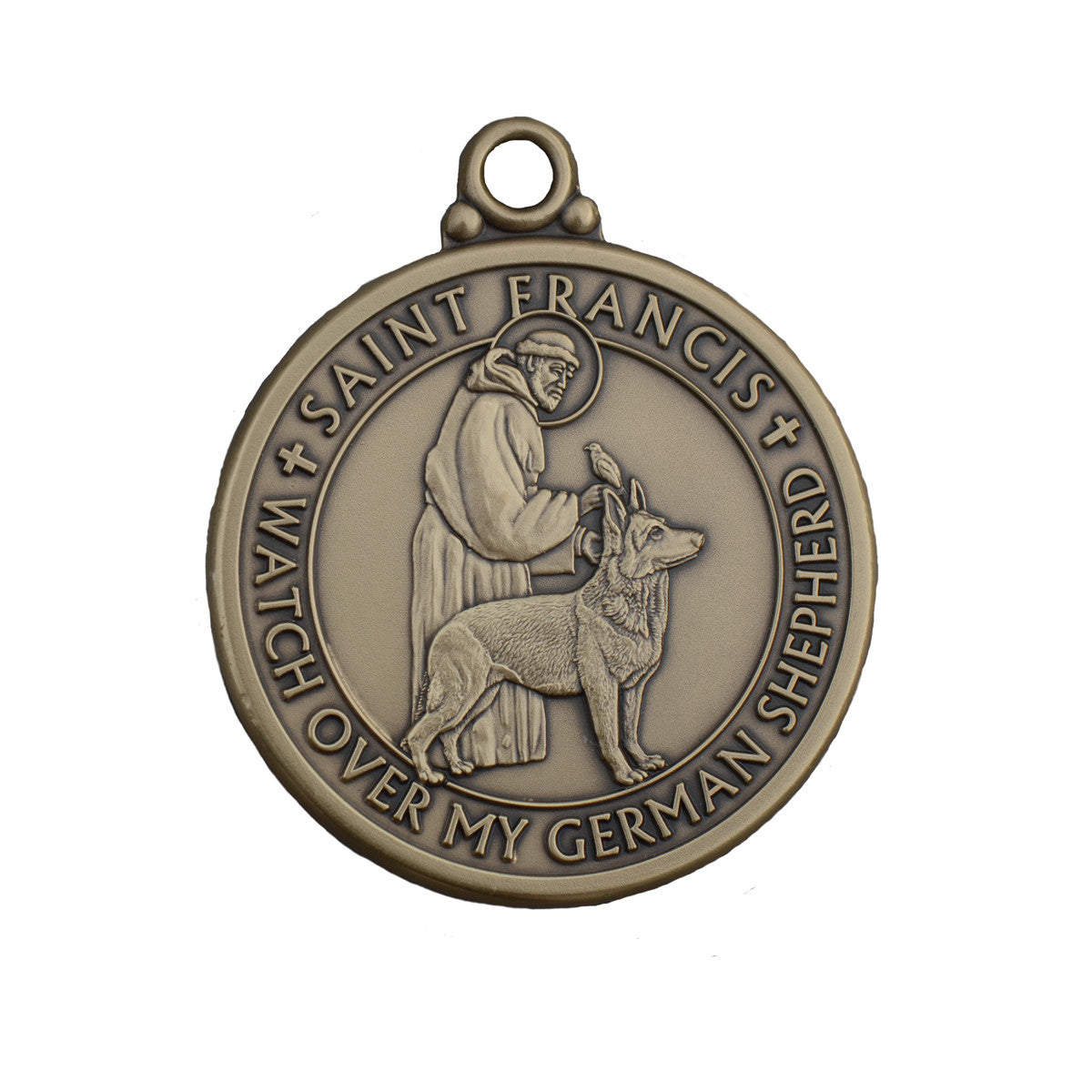 Personalized st francis dog tag outlet