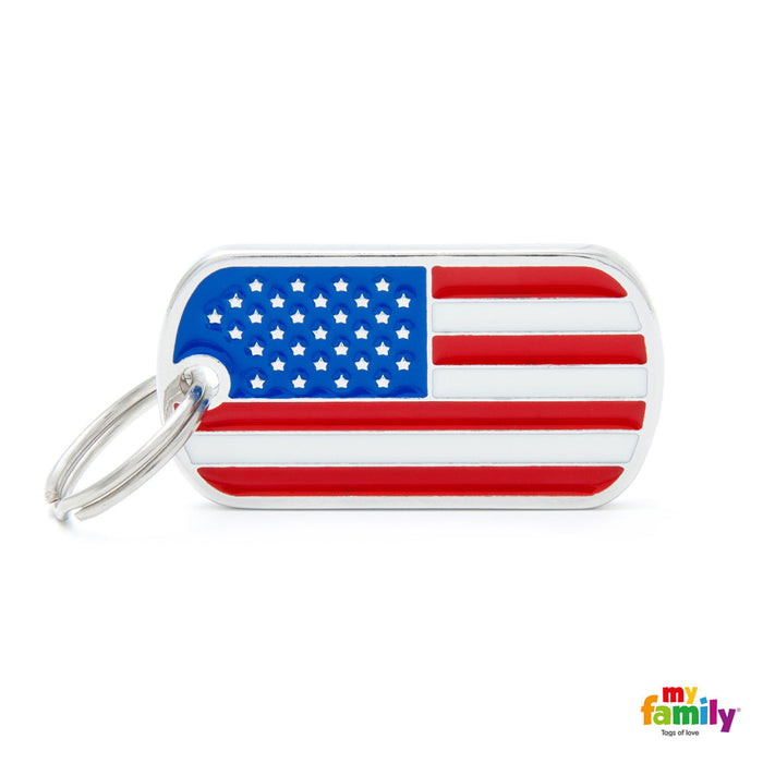USA Flag Tag – BIG Gentle Dogs