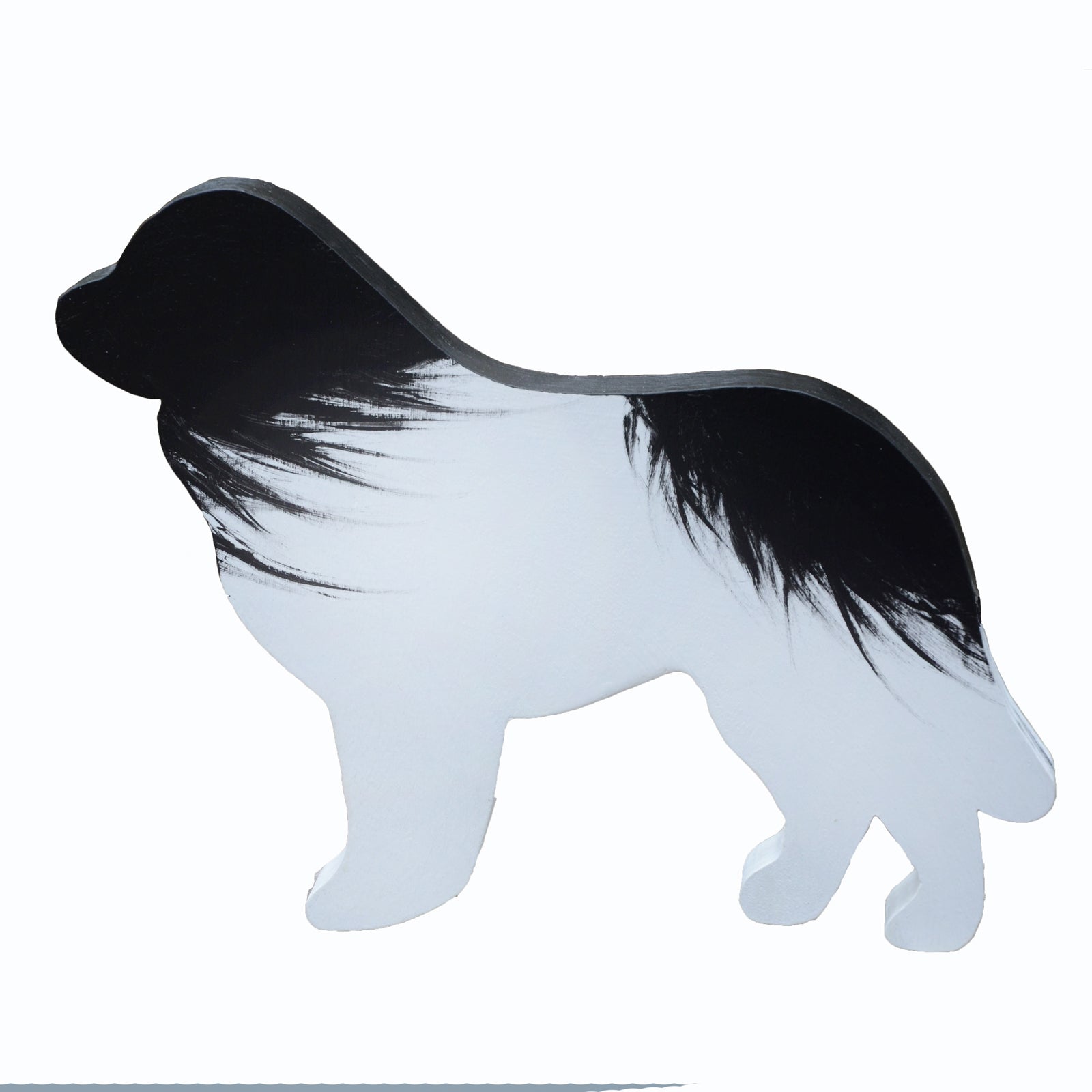 "Folk Art - Hanging Newfoundland Dog"